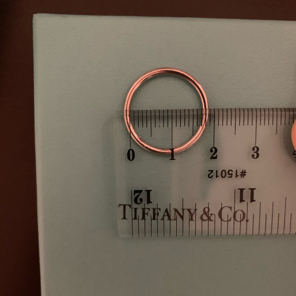 Tiffany Men’s Wedding Band Ring - Size 6.5 - Picture 6 of 6